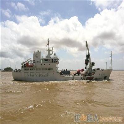 江南造船造全球首艘三維設計航標船試航