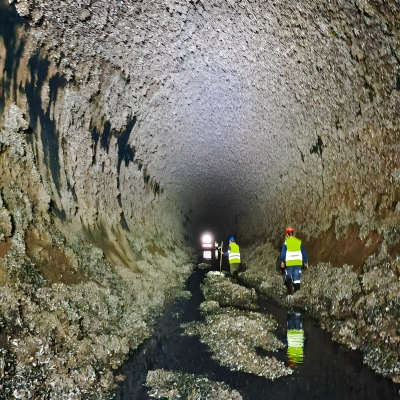 水下長距離涵洞內壁海生物清洗與回收技術現狀